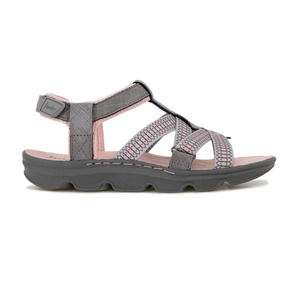 NWT Jsport by Jambu Water Ready Sandal Shoe Size 10 Gray Pink $59 1SH46 - Picture 2 of 4